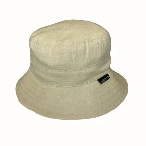 Satin Lined Bucket Hat-Tan