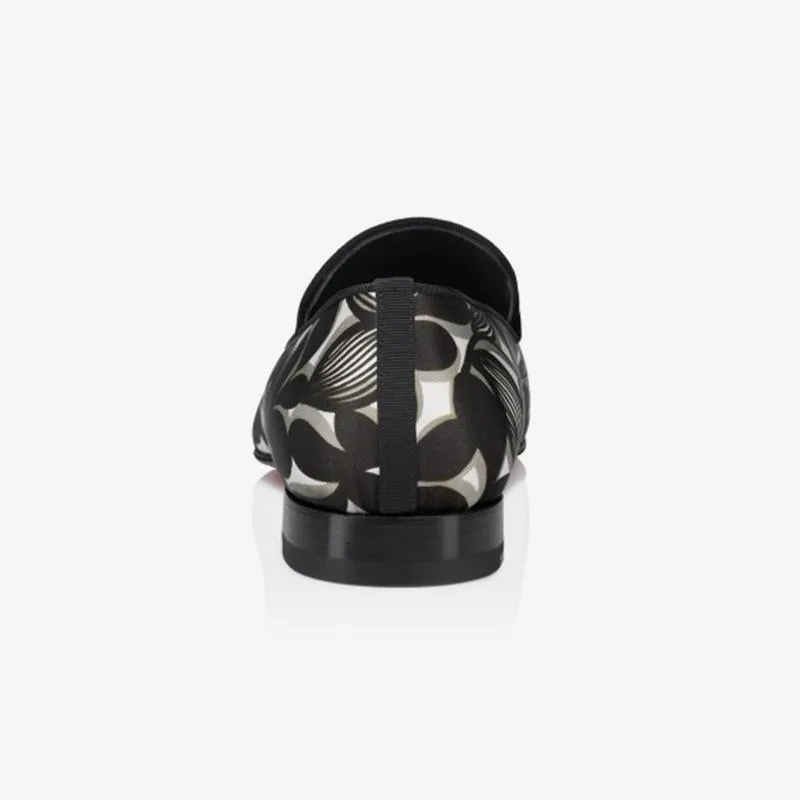 Satin Loafers Petunia Printed