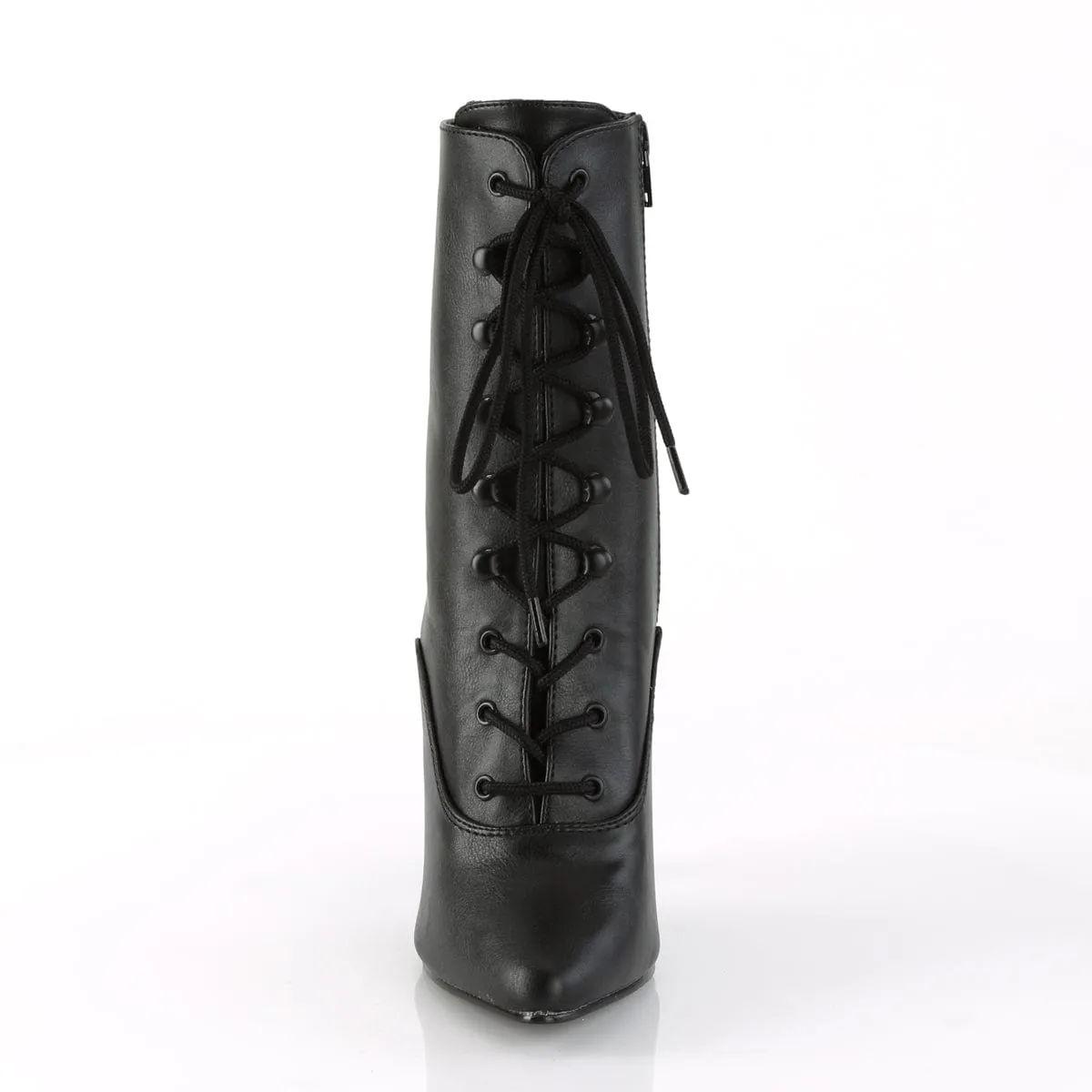 SEDUCE-1020 Black Faux Leather