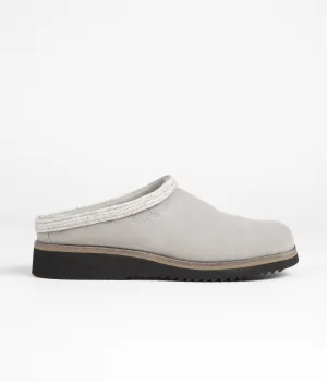 Simple Original Suede Clogs - Stone