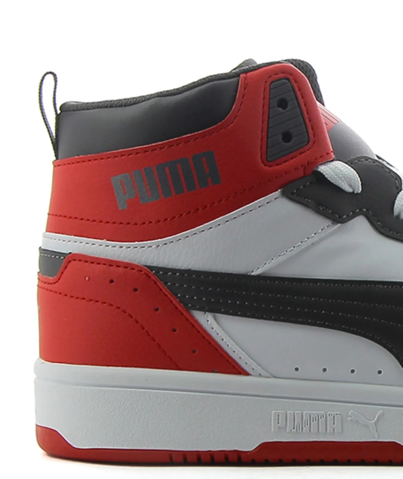 Sneakers uomo basketball Rebound Joy bianche e rosse