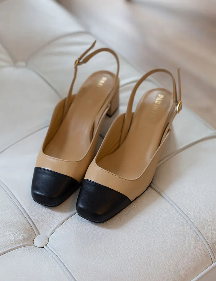 Stiletto Daphne Cream & Black