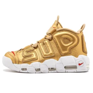 Supreme x Nike Air More Uptempo "Metallic Gold"