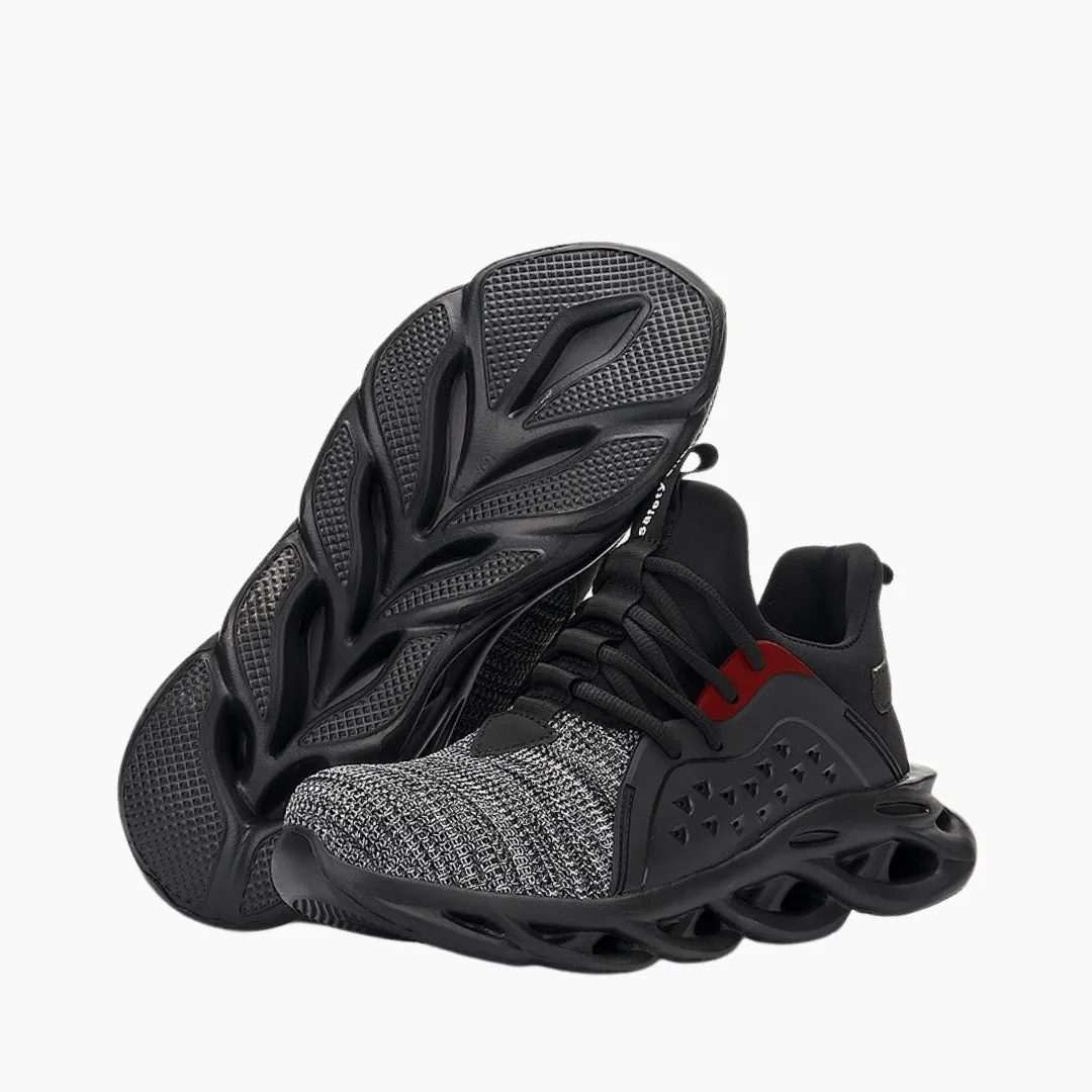 Sweat Absorbent, Anti-Piercing : Safety Shoes for Men