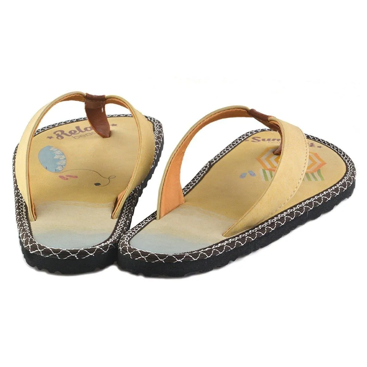 Tan Relax Flip-Flop CAL405