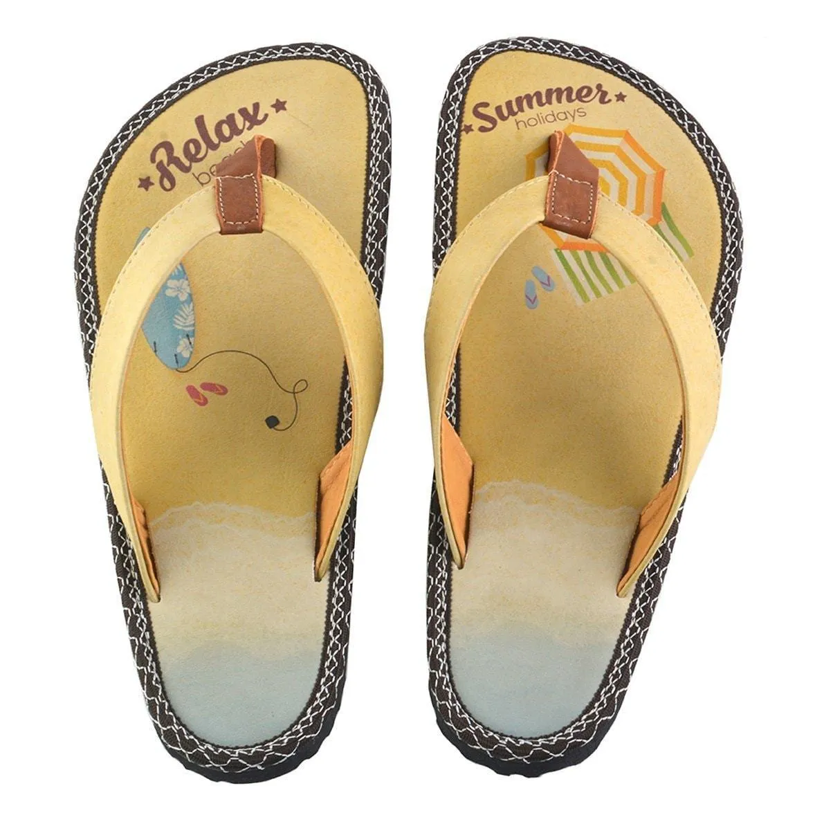 Tan Relax Flip-Flop CAL405