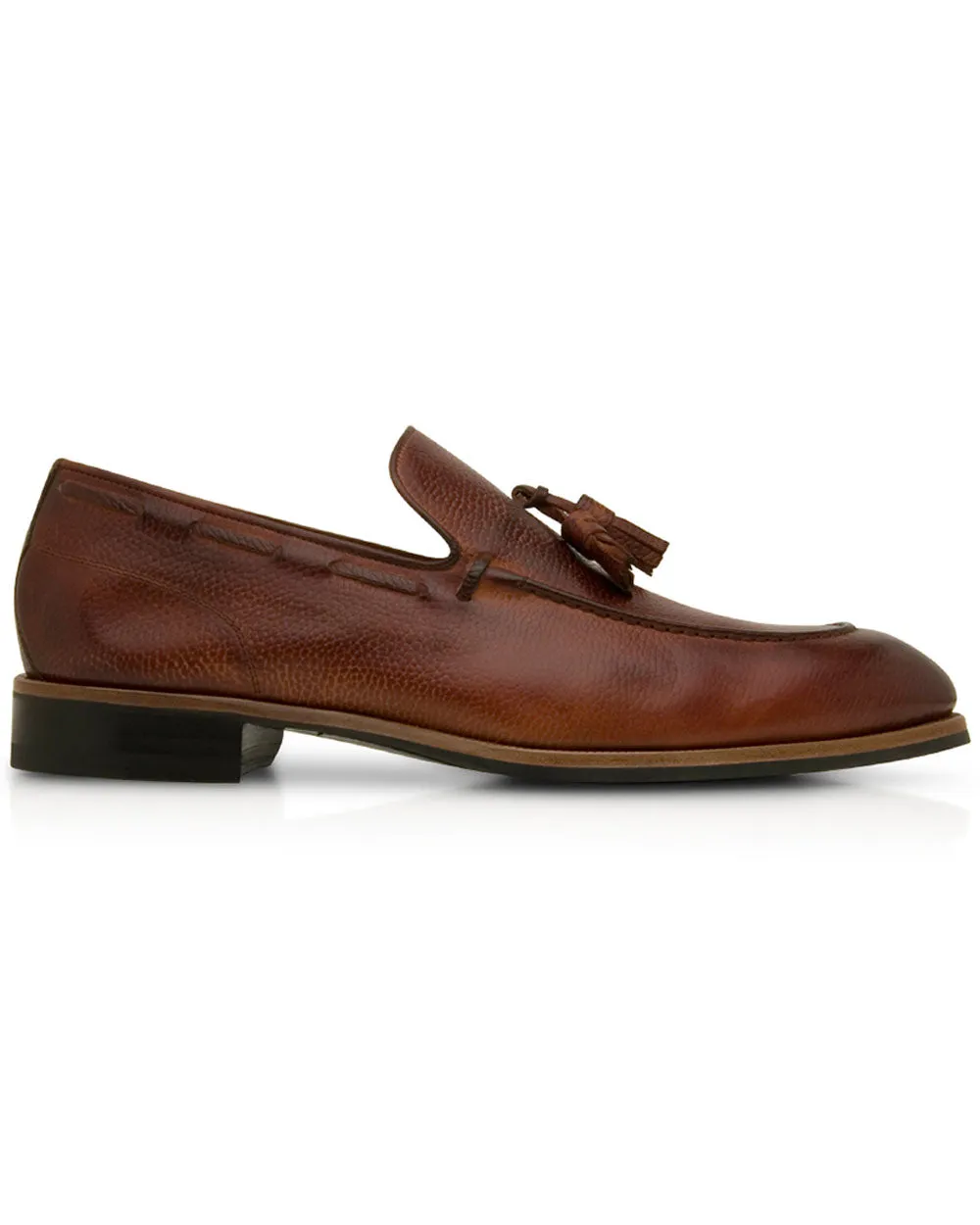 Tassel Loafer in Bottlelato