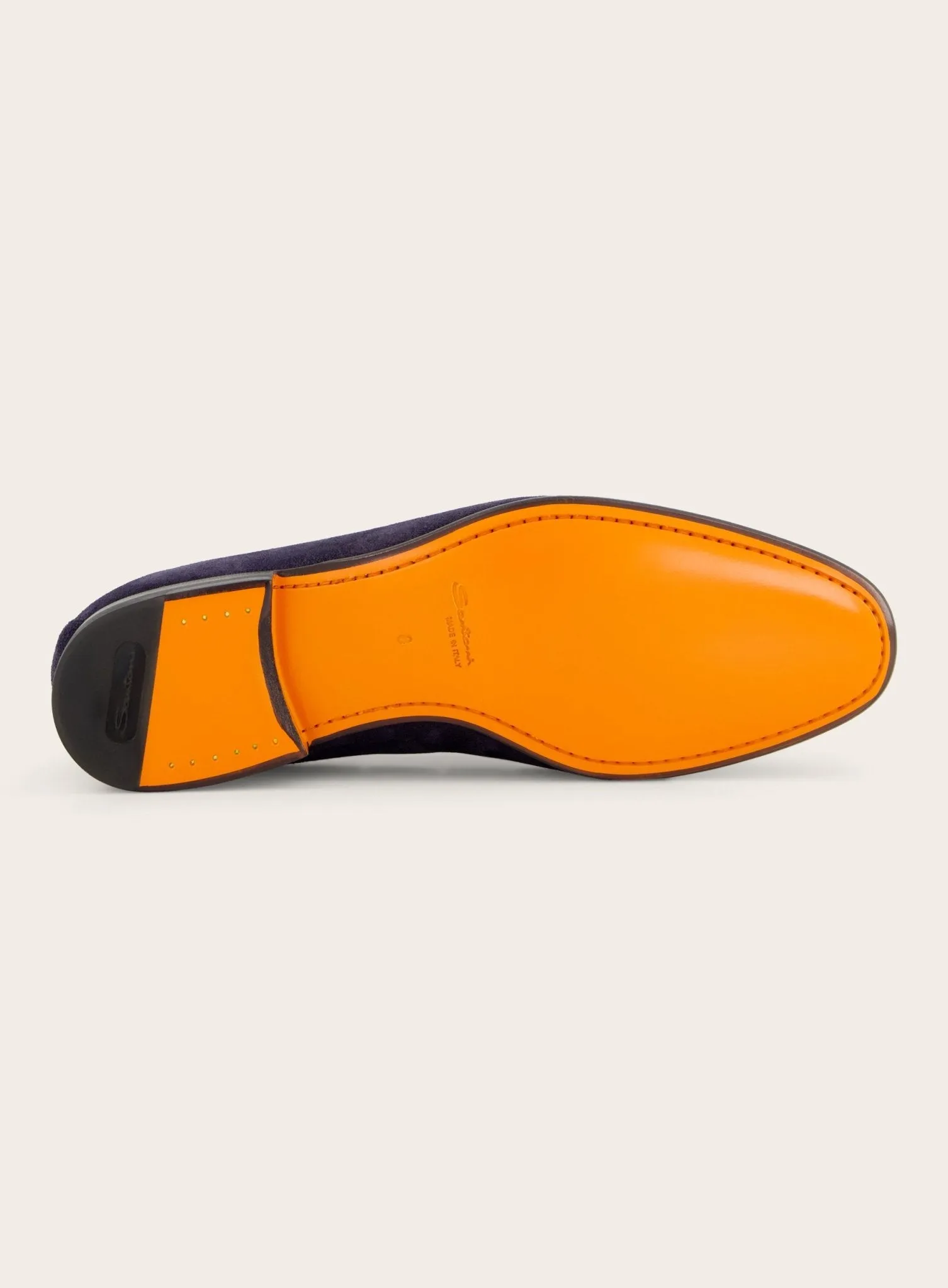 Tassel loafers van suède