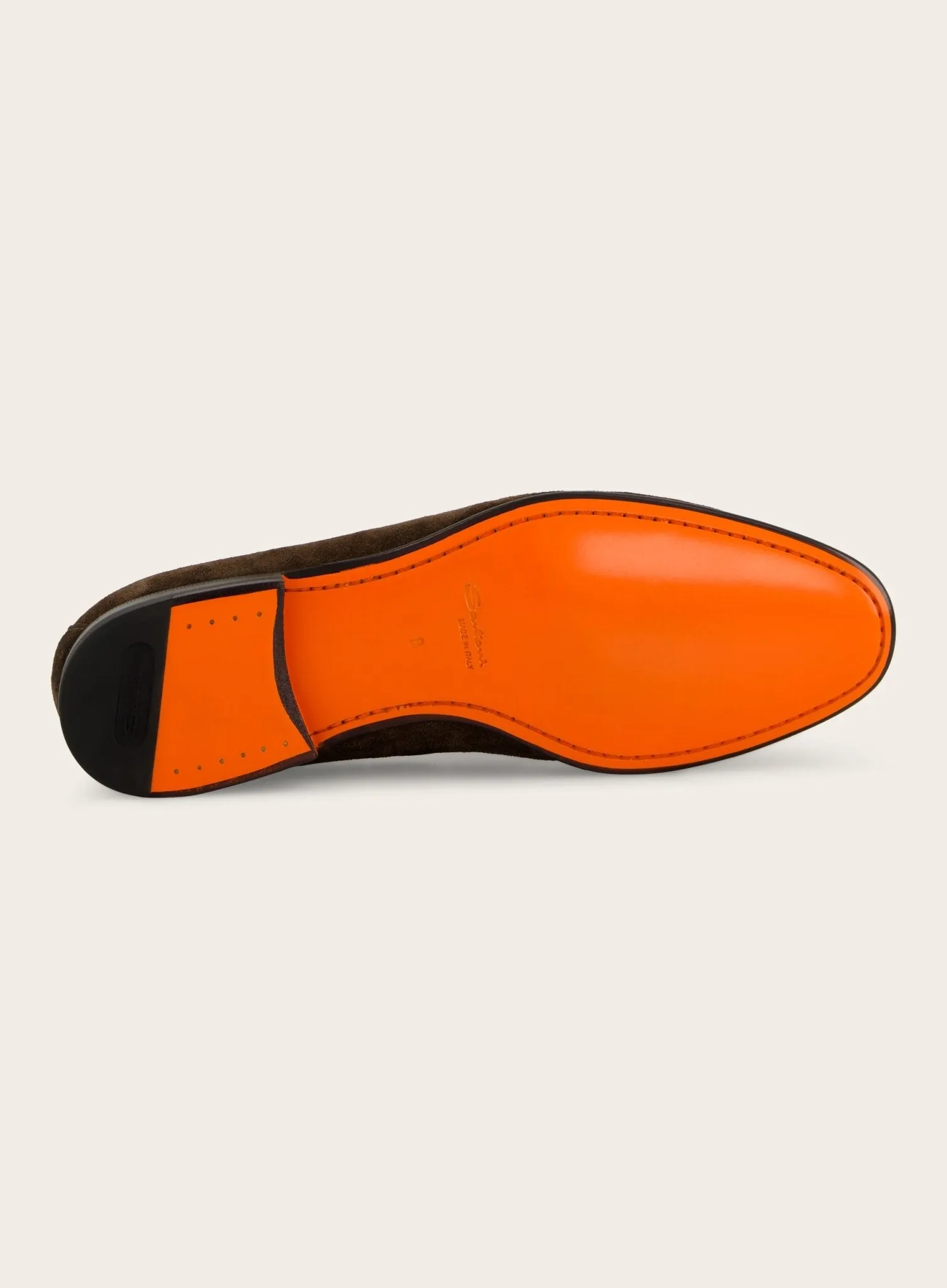 Tassel loafers van suède