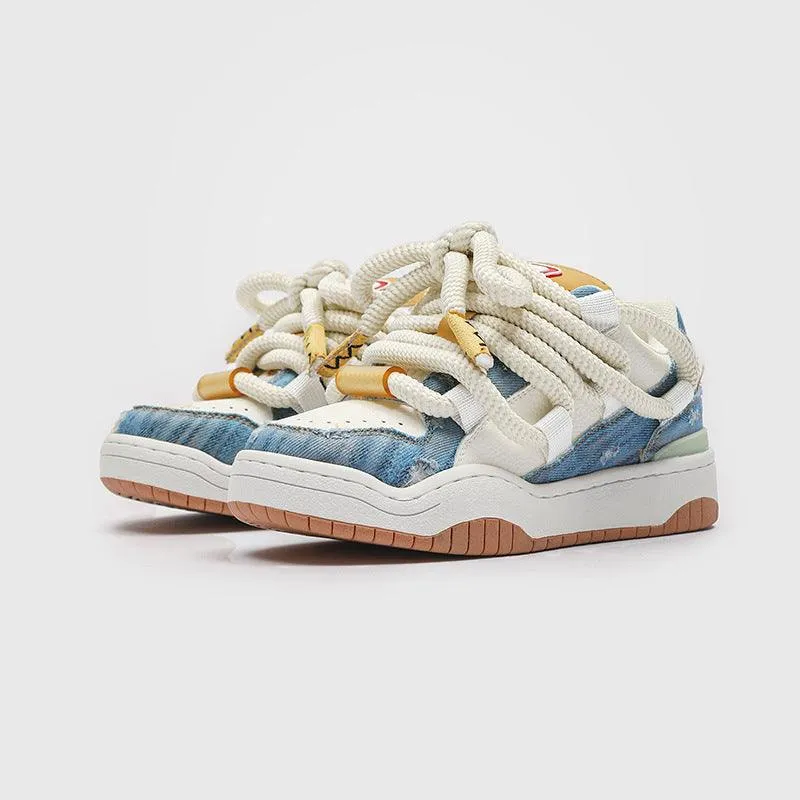 Thick Bottom Versatile Casual Breathable Sneaker