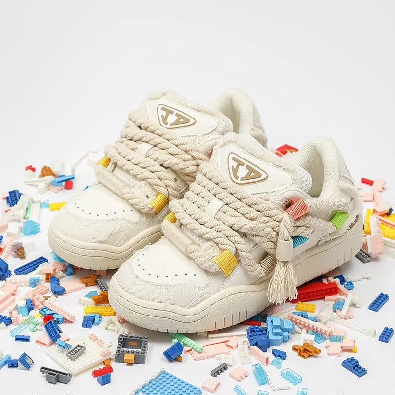Thick Bottom Versatile Casual Breathable Sneaker