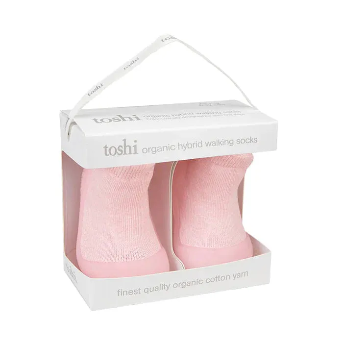 Toshi Organic Walking Socks Pearl