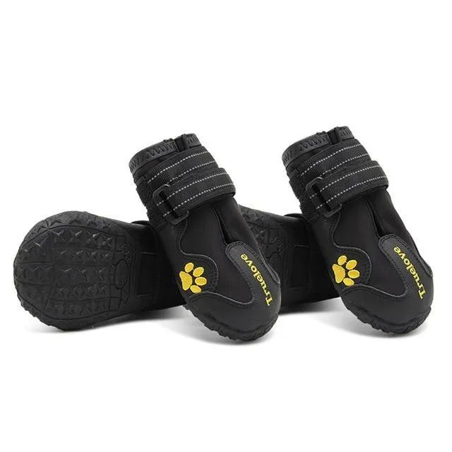 Waterproof Dog Shoes - Breathable - Reflector