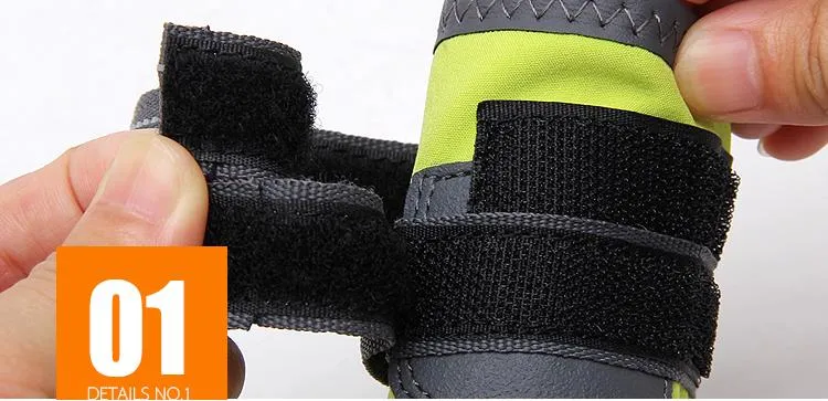 Waterproof Dog Shoes - Breathable - Reflector