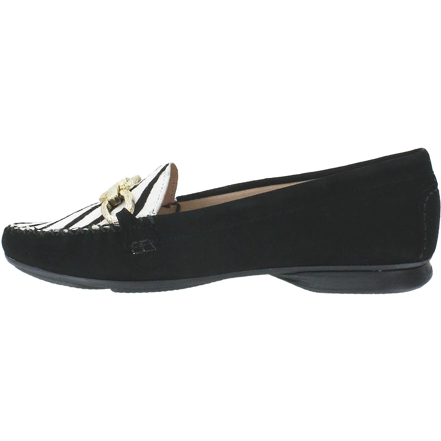 Women's Sabrinas Moon 89012 Black/Zebra Suede