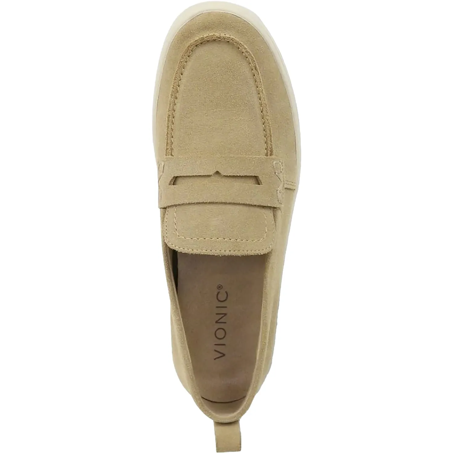Women's Vionic Uptown Loafer Sand Suede